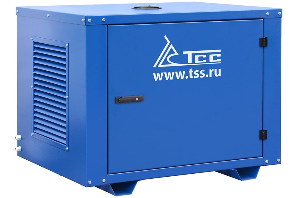 Фото 7 - Бензогенератор TSS SGG 5000EHNA в кожухе.