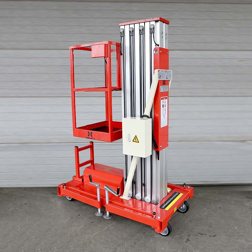 Фото 11 - Телескопический Одномачтовый Подъемник ZX-1-100 OXLIFT 10 м 125 кг.