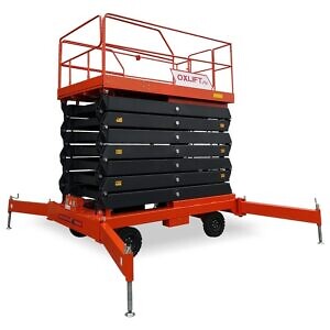 Фото 11 - Ножничный подъемник QX-050-075 DC/AC OXLIFT 500 КГ 7.5 М.