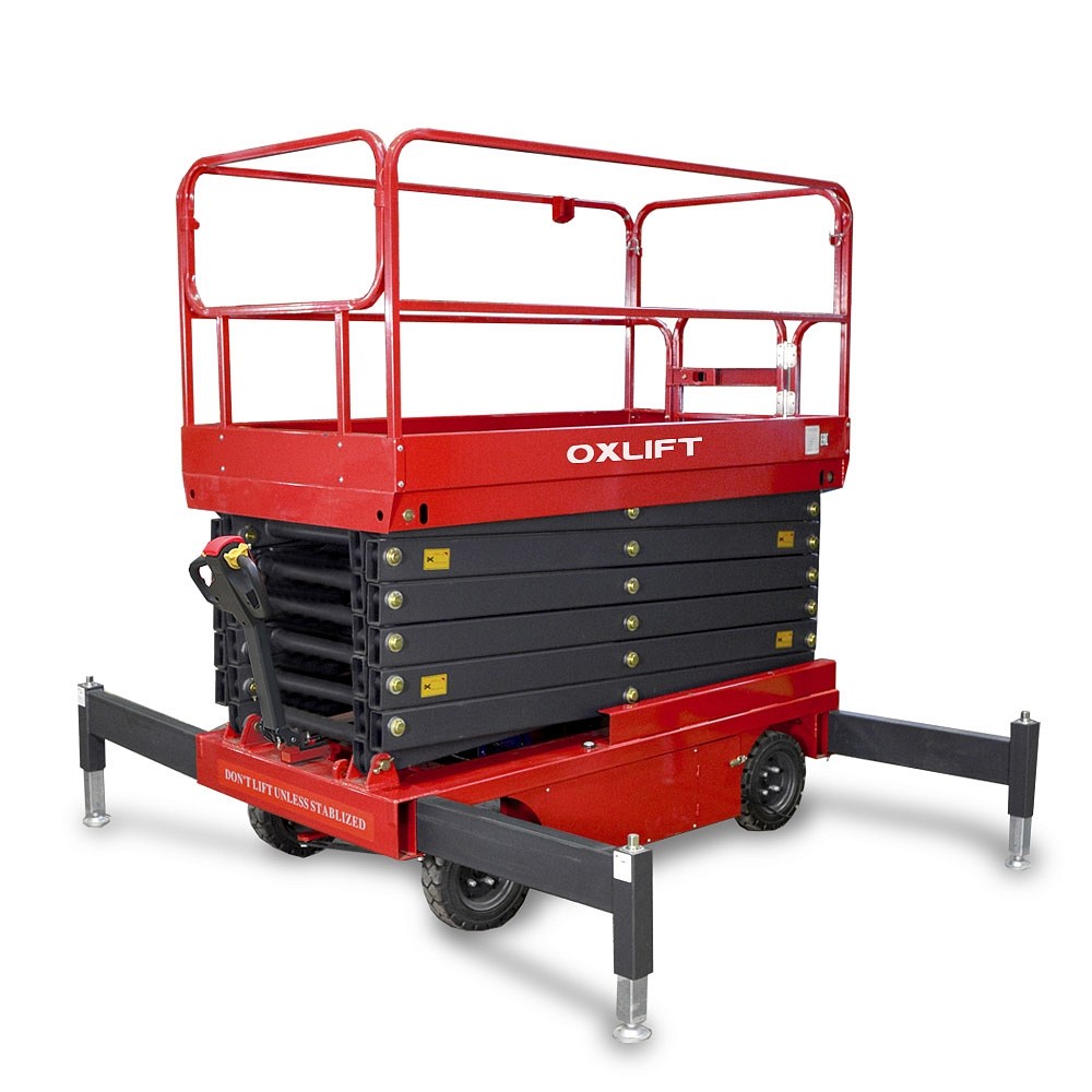 Фото 39 - Самоходный Ножничный Подъемник QZ-030-130 OXLIFT 300 кг 13 м.
