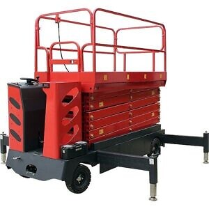 Фото 11 - Самоходный Ножничный Подъемник QZ-030-110 WD OXLIFT 300 кг 11 м.