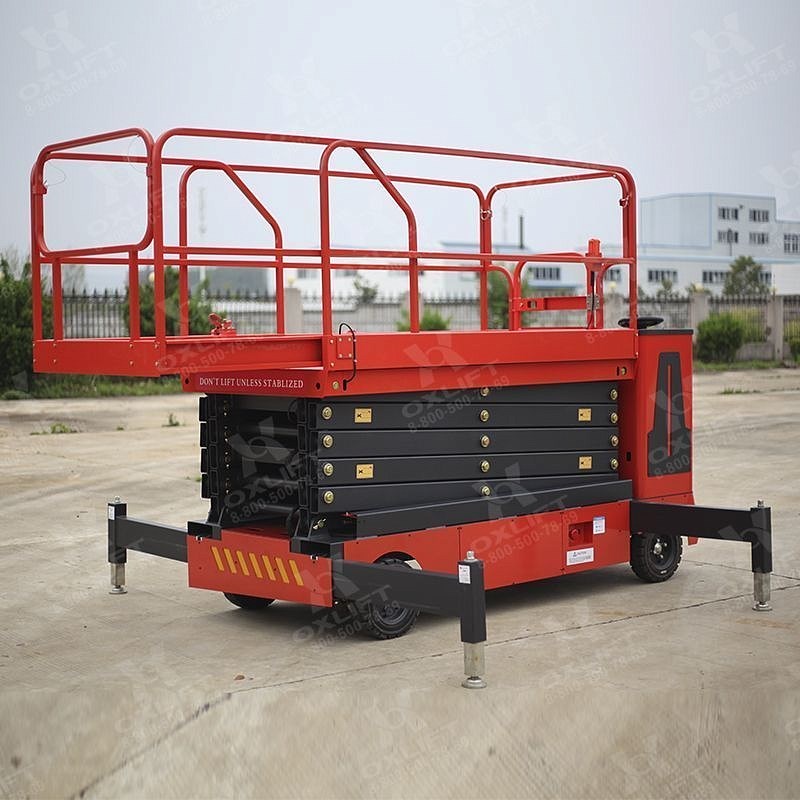Фото 38 - Самоходный Ножничный Подъемник QZ-030-110 WD OXLIFT 300 кг 11 м.