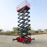 Фото 26 - Самоходный Ножничный Подъемник QZ-050-120 OXLIFT 500 кг 12 м.