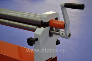 Фото 13 - Станок вальцовочный ручной настольный STALEX W01-0.8х1000.
