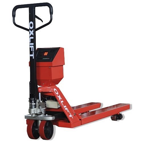 Фото 35 - Гидравлическая Тележка с Весами OX 25-Scale OXLIFT 2500 кг.