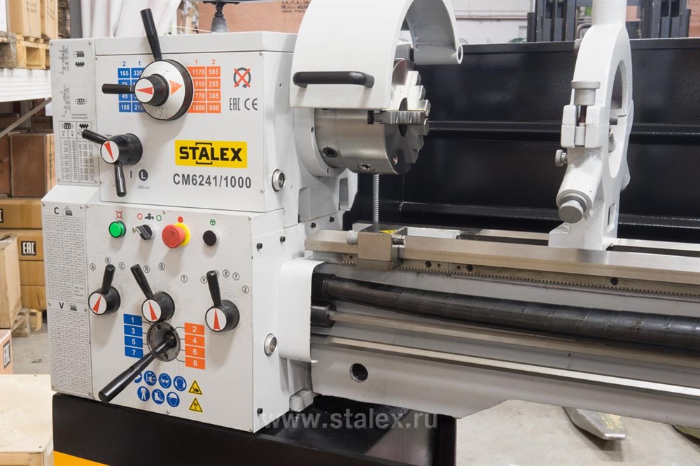 Фото 47 - Токарно-винторезный станок STALEX CM6241/1000.