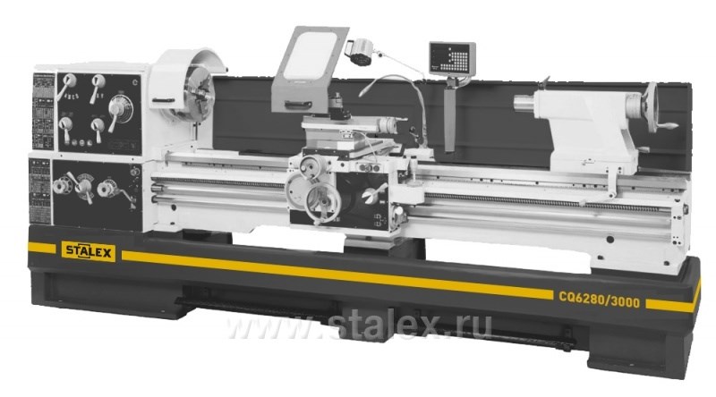 Фото 4 - Станок токарно-винторезный STALEX CQ6280/3000 (Аналог токарного станка 16К40, ДИП400).