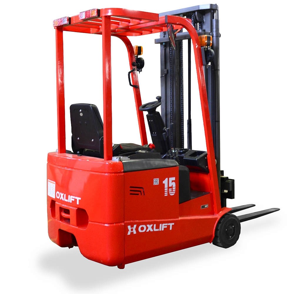 Фото 15 - Мини Электропогрузчик OXLIFT MPX15 h3 4500 мм с боковым смещением каретки.