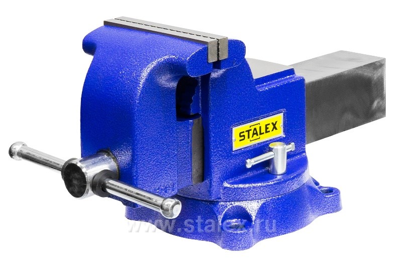 Фото 50 - Тиски слесарные «Гризли» STALEX 150Х150 мм.
