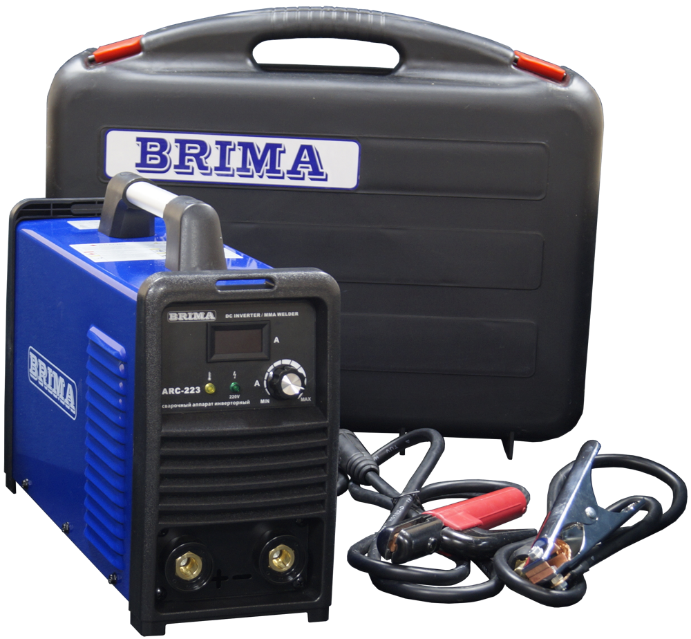 Фото 51 - Сварочный аппарат BRIMA ARC-223 PROFESSIONAL в кейсе.