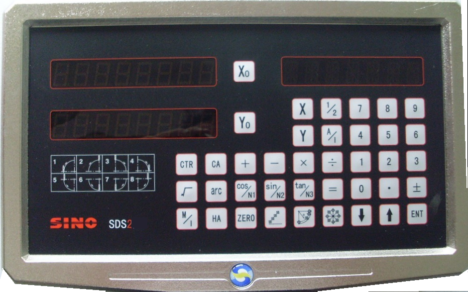 Фото 5 - Монитор SINO SDS2-2MS 2 оси разъём DB9.