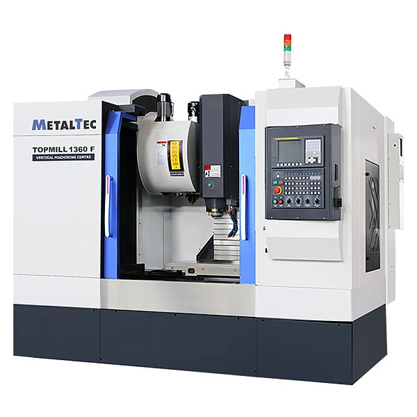 Фото 2 - MetalTec TOPMILL 1360F (4-ось) вертикальный обрабатывающий центр с ЧПУ.