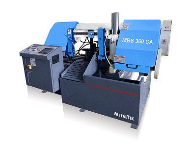 Фото 47 - MetalTec MBS 360 CА автоматический колонный ленточнопильный станок.