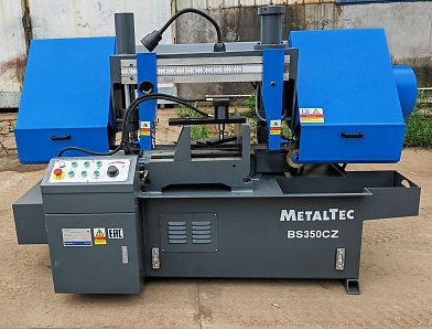 Фото 74 - MetalTec BS 350 CZ ленточнопильный станок c поворотом пильного модуля под углом 45 — 90°.
