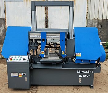 Фото 91 - MetalTec BS 400 CH ленточнопильный станок для резки металла под углом 90°.