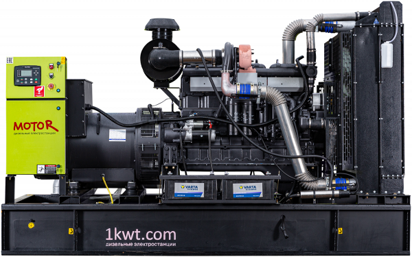 Фото 43 - АД550-T400 дизельный генератор Motor 550 кВт Открытая на двигателе WOLING / WLV680.