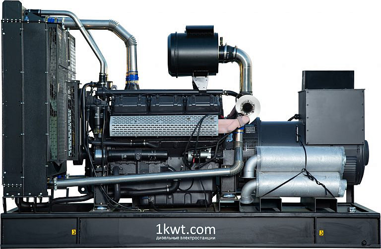 Фото 4 - АД450-Т400 дизельный генератор Motor 450 кВт Открытая на двигателе Woling / WLV550.