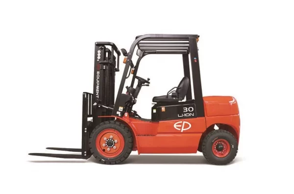 Фото 71 - Погрузчик вилочный электрический EP Equipment EFL302 ECONOMY SERIES (LI-ION, 3F480, SS, ST, 205 Ah, четырехопорный).