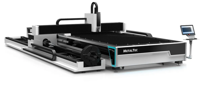 Фото 3 - MetalTec 1530HТ (1500-3000Вт) оптоволоконный лазерный станок для резки металла.